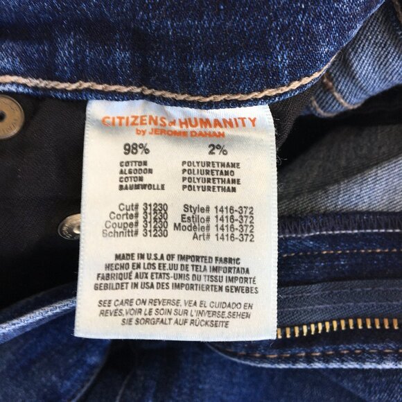 Citizen of Humanity Rocket  High Rise Skinny Jeans 27 - Picture 7 of 10